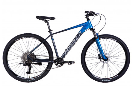 Велосипед AL 29" Formula ZEPHYR PRO HDD рама-19" сине-серый 2025