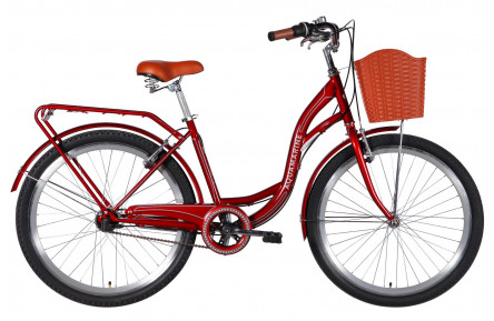 Велосипед ST 26" Dorozhnik AQUAMARINE PH рама-17" бордовий 2026