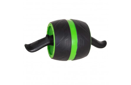 Ролик-колесо для преса AB Wheel Springos FA5010 зелений, з поворотним механізмом