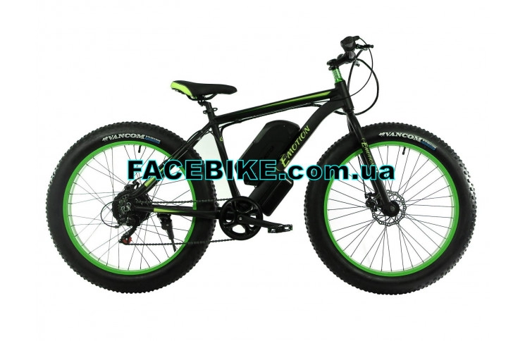 Новый Электровелосипед E-motion Fatbike GT