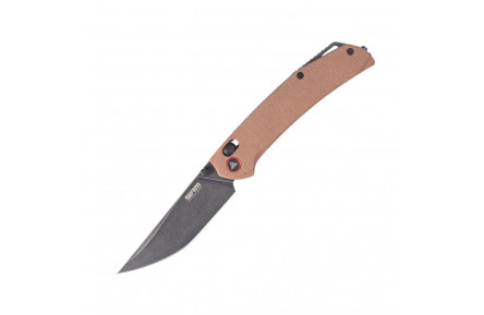 Ніж складаний SRM Asika 411L-MN, коричневий