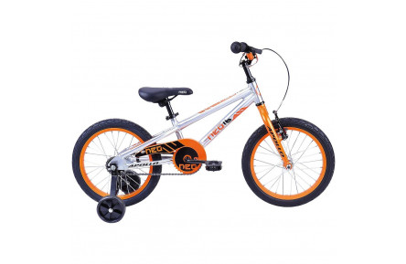 Велосипед Apollo NEO boys 16" 8.5" сіро-помаранчевий