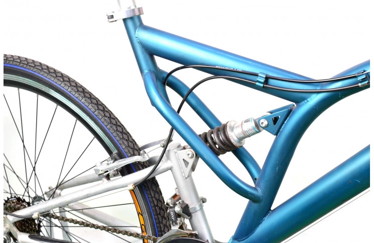 Двухподвесной велосипед McKenzie Hill 28" L сине-серый Б/У