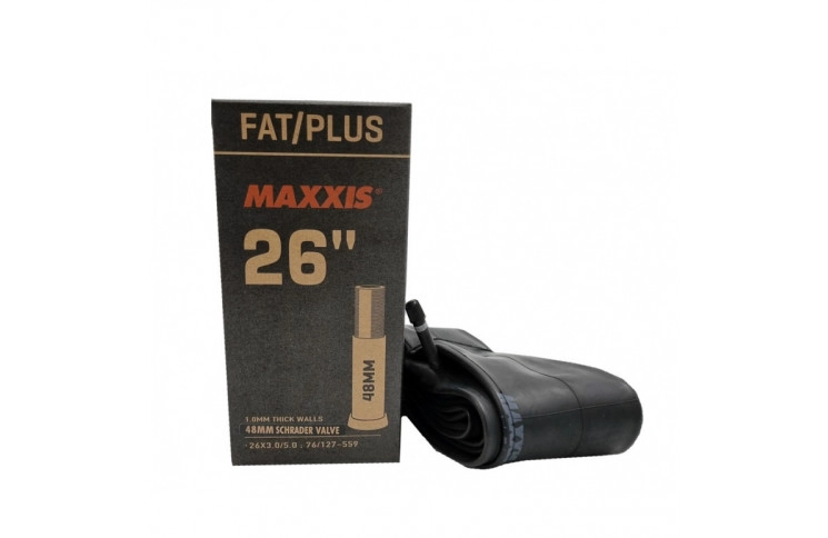 Камера Maxxis FAT/Plus 26x3.0/5.0 AV L: 48mm 0.8mm (EIB00141300)