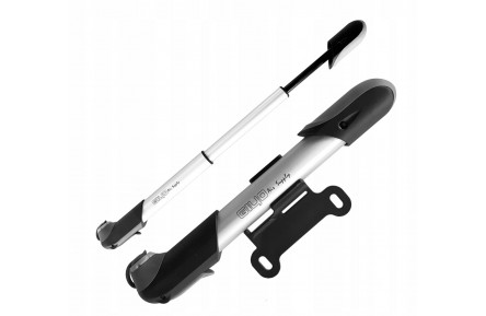 Насос мини телескоп. GIYO GP-06A алюм. серый AV/FV (120psi)