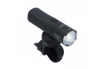 Ліхтар передній Author Lumina 600 lm USB Alloy, чорний