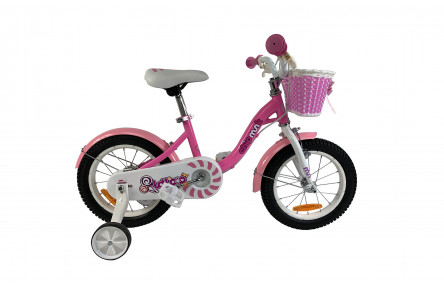 Велосипед дитячий RoyalBaby Chipmunk MM Girls 16", OFFICIAL UA, рожевий