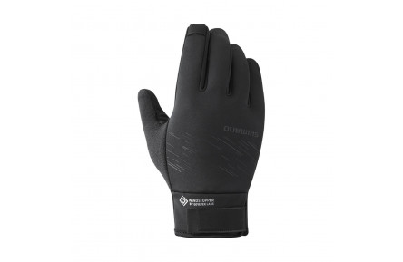 Рукавички Shimano Windstopper Insulated чорні  розм. M