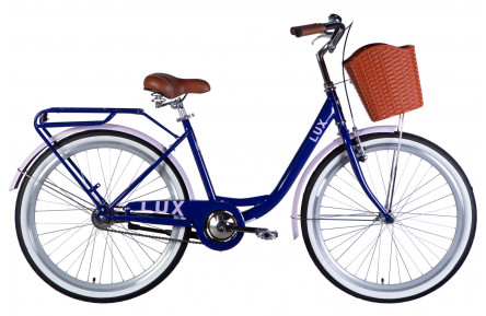 Велосипед ST 26" Dorozhnik LUX Velosteel рама-17" бузковий 2025