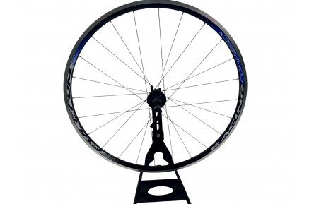 Колесо заднє 28, касета, обод Fulcrum RACING COMP CX 622x15 FV, втулка Fulcrum TWO-TO-ONE, V-Brake 24 спиці (нержавійка) Чорні