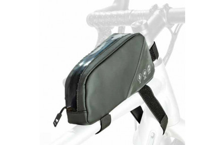 Сумка на раму ONRIDE Framebag, об'єм 0,8 л, водовідштовхуюча тканина, світловідбиваюча вставка