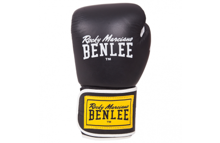 Рукавички боксерські Benlee TOUGH 12oz /Шкіра/чорні