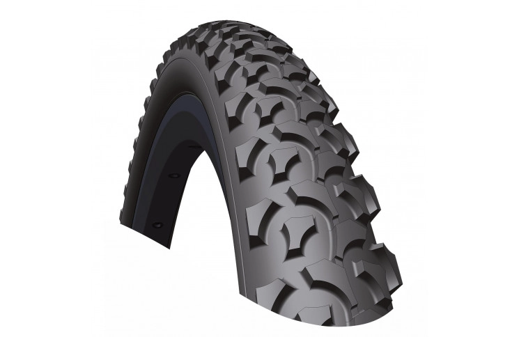 Покрышка Rubena&Mitas RAPID 24" x 1.75" x 2 (47-507) черная MTB