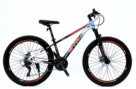 Велосипед Спортивний Corso «GTR-3000» 26" дюймів GT-57344 (1) рама алюмінієва 13``, обладнання Shimano 21 швидкість, зібран на 75