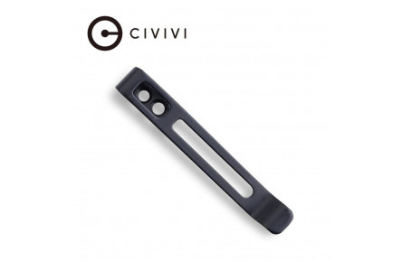 Клипса карманная стальная черная Civivi без винтов CA-05A-V1