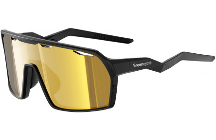 Очки Green Cycle RAYNOX с зеркальной линзой, черные