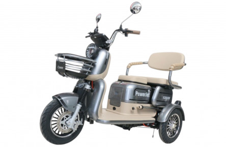 Електричний трицикл Corso Power Jet JT (1200Вт графеновий 72В 28Аг) 10"