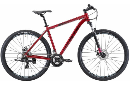 Велосипед 29" Kinetic Storm 2021, 22", червоний