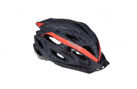 З ШОУРУМУ! Шолом ONRIDE Grip чорний/червоний M (55-58 см)