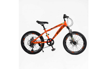 Велосипед Corso SPIRIT 20" ST-20458 сталь 12"