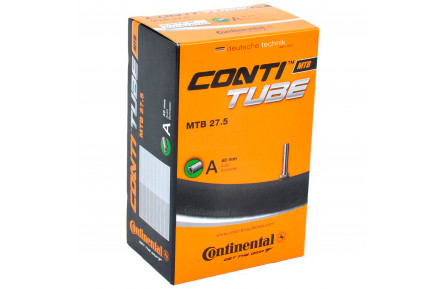 Камера Continental MTB Tube B+ 27.5", 65-584->70-584, A40, 350 г