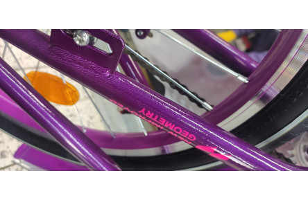 Велосипед уцененный ST 20" Formula FLOWER PREMIUM BH рама-10" фиолетовый 2025