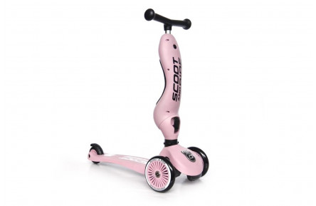 Самокат Scoot and Ride серии Highwaykick-1 пастельно-розовый, 1-5 лет