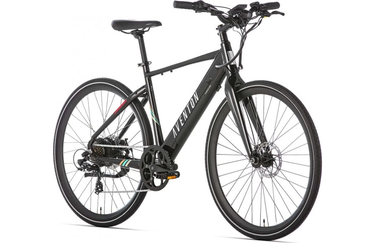 Электровелосипед 28" Aventon Soltera 7s 350 L 2023 Onyx Black