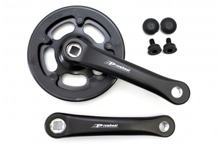 Шатуны алюм. L152мм 32T PROWHEEL RA102PP под квадрат (черный)