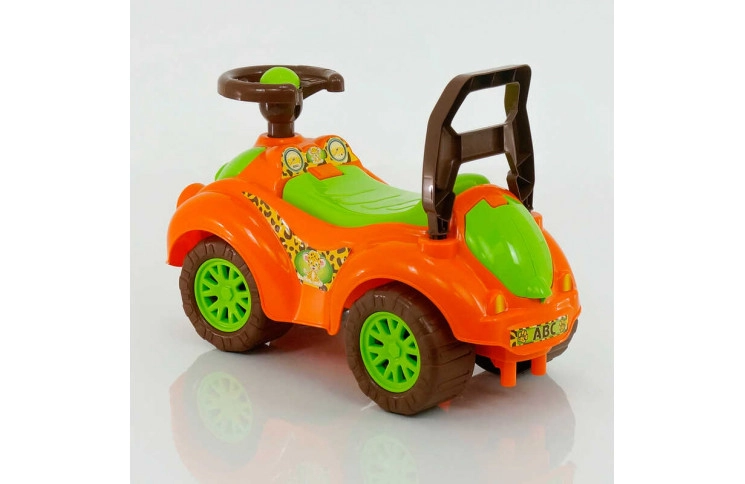 Толокарь "Котик" 3268 цвет салатовый "Technok Toys"