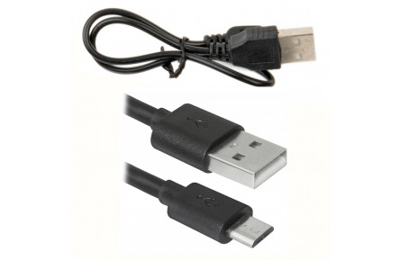 Кабель Author микро USB для зарядки фонарей