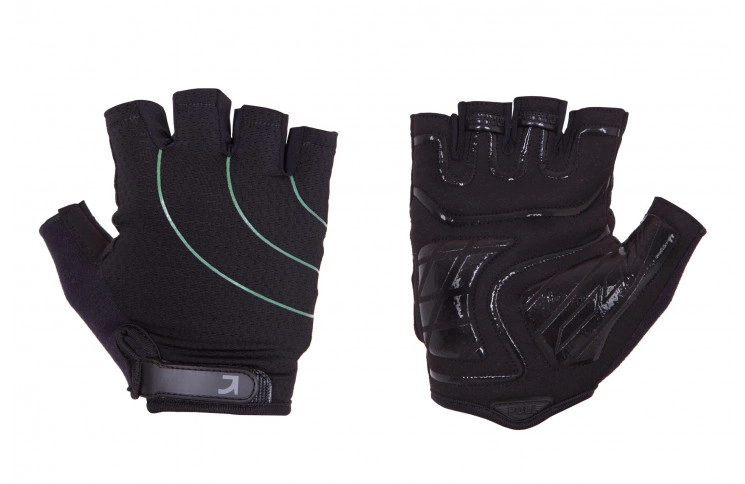 Перчатки Green Cycle Nimble 2 без пальцев XL черно-зеленые