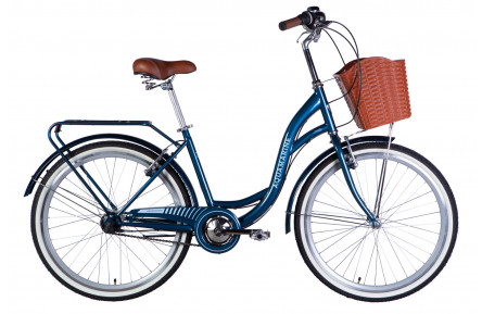 Велосипед ST 26" Dorozhnik AQUAMARINE PH рама-17" темно-синій 2025