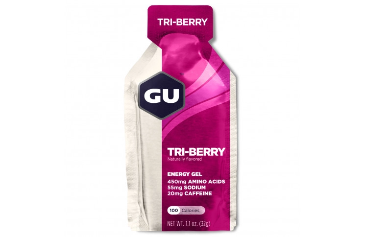 Енергетичний гель GU Energy Tri-Berry, 32 г (20 мг кофеїну)