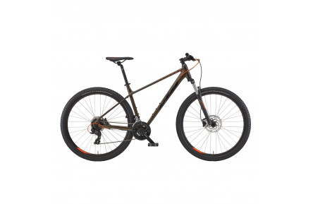 Велосипед KTM Chicago 292 29" M/43 темно-зеленый черно-оранжевый 2022