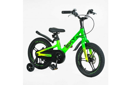 Велосипед 16" 2-х колісний Corso Sky SK-16844 зелений