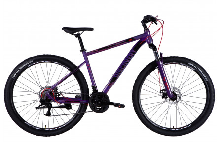 Велосипед ST 29" Discovery TREK DD FR рама-19" фиолетовый 2025