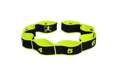 Еспандер стрічка EasyFit EF-1682-GN з петлями для тренувань, зелений