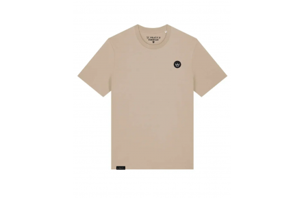 Футболка Peaty's T-Shirt, Embroidered Crown / Desert Dust, 2XL