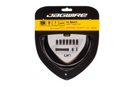 Комплект Jagwire 1X Sport Shift Kit UCK350 для перемикачів, на один бік, black