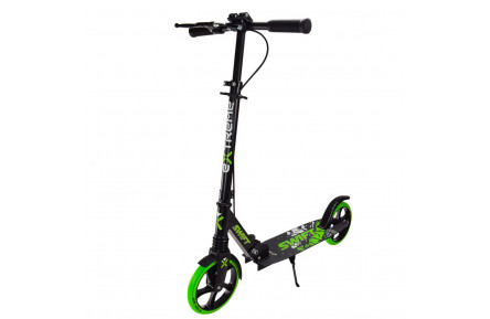 Самокат міський 2-х колісний Scooter Extreme SK2438 зелений