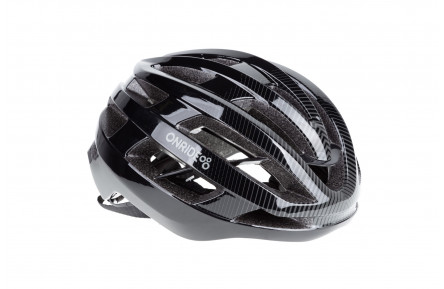 Шолом ONRIDE Pave глянцевий сіро-чорний M (55-58 см) магнітна застібка