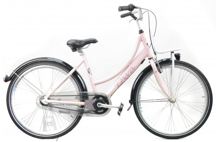 Подростковый велосипед Batavus Diva 26" S розовый Б/У