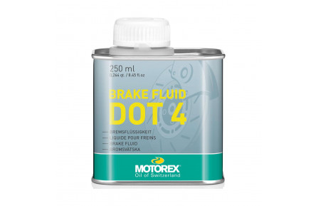 Гальмівна рідина MOTOREX BRAKE FLUID DOT 4 250мл