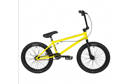 Велосипед 20" Kench BMX, 20,5" Chr-Mo, жовтий (мат)