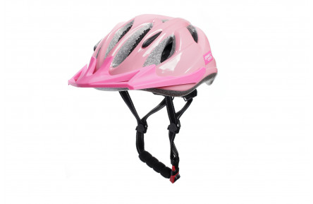 Шлем детский Green Cycle FRIDA размер 50-56см розовый лак.
