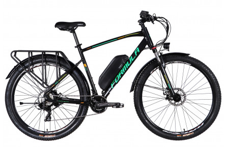 Велосипед з електроприводом 29" AL Formula eCURSOR MAN DD CS рама-21" 48B 13А*г 500Вт чорно-зелений 2026