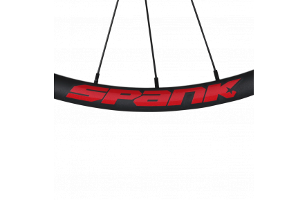 Набір наклейок на обода SPANK Decal kit, Red