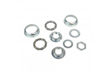 Каретка без валамм  x 68 мм Американка KENLI KL-B515 срiблястий 51мм AM (брендоване пакування)