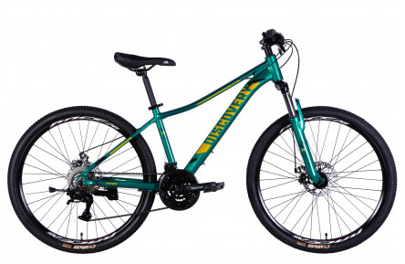 Велосипед AL 26" Discovery MYSTIQUE DD CS рама-15" зеленый 2025 г.